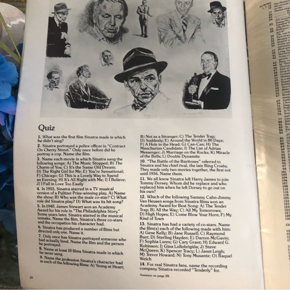 Vintage 40year Old FRANK SINATRA Collector Program - Picture 13 of 16